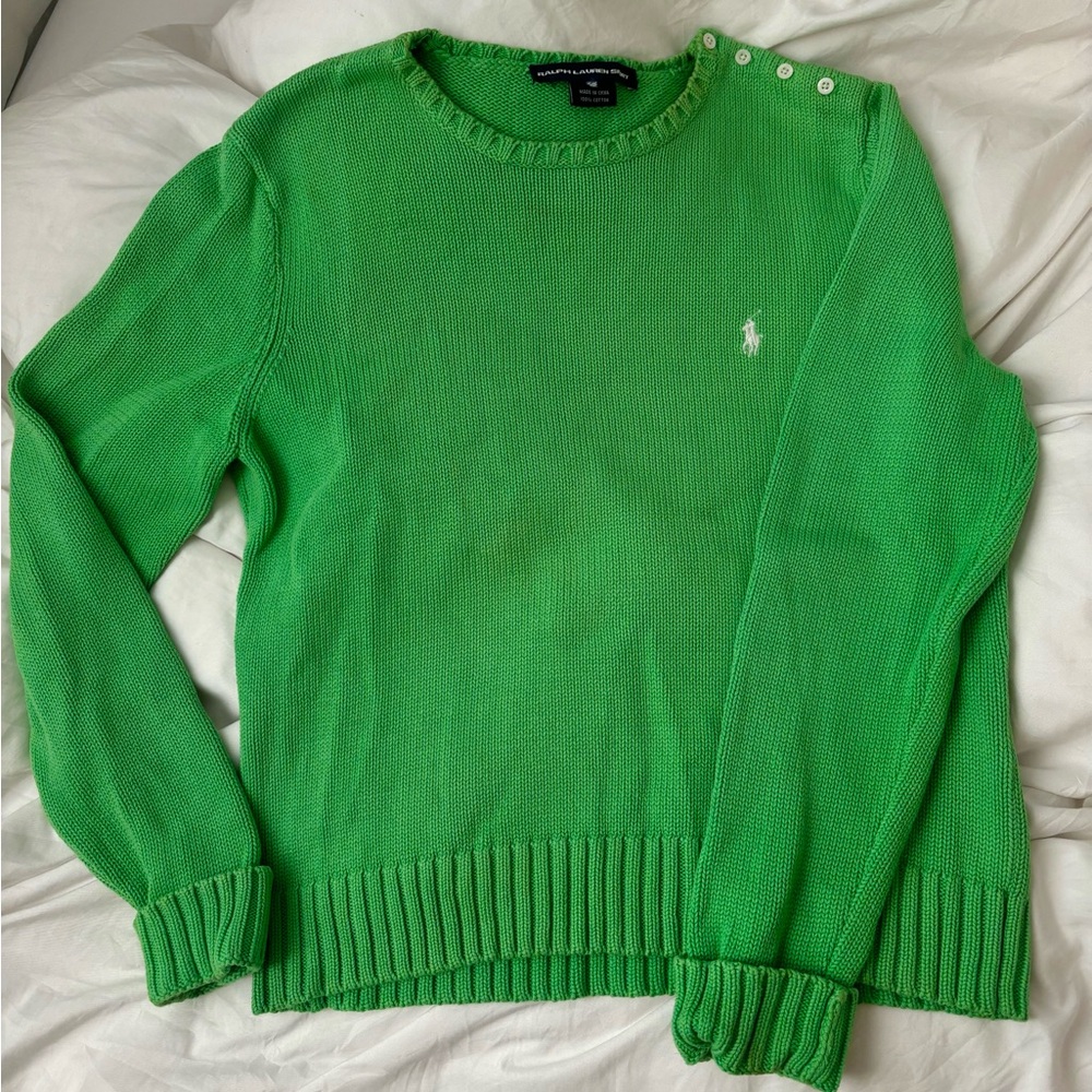 Polo Ralph Lauren Green Sweater